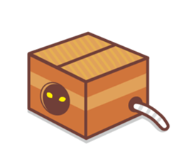 CAT BOX sticker #5048473