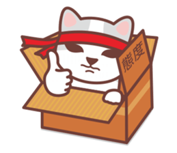 CAT BOX sticker #5048474