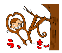 Monkey Paradise sticker #5048590