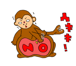 Monkey Paradise sticker #5048591