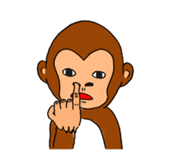 Monkey Paradise sticker #5048593