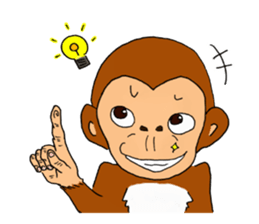 Monkey Paradise sticker #5048594