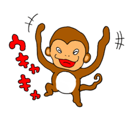 Monkey Paradise sticker #5048595