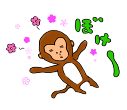 Monkey Paradise sticker #5048602