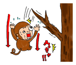 Monkey Paradise sticker #5048613