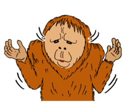 Monkey Paradise sticker #5048615