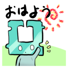 Daily life of bag closure sticker #5049350