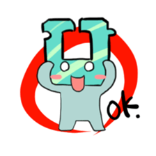 Daily life of bag closure sticker #5049351