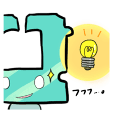 Daily life of bag closure sticker #5049357