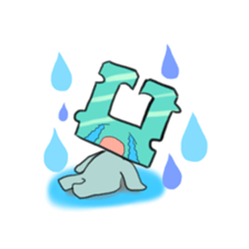 Daily life of bag closure sticker #5049359