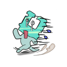 Daily life of bag closure sticker #5049360