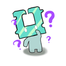 Daily life of bag closure sticker #5049361