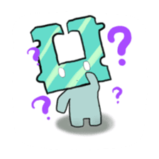 Daily life of bag closure sticker #5049361