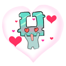 Daily life of bag closure sticker #5049362