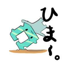 Daily life of bag closure sticker #5049367