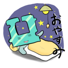 Daily life of bag closure sticker #5049368