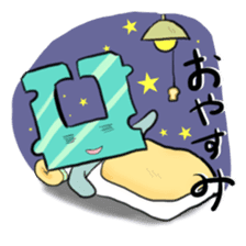 Daily life of bag closure sticker #5049368