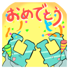 Daily life of bag closure sticker #5049375