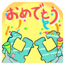 Daily life of bag closure sticker #5049375