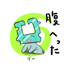 Daily life of bag closure sticker #5049376