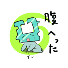 Daily life of bag closure sticker #5049376