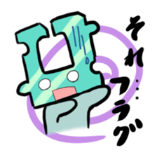 Daily life of bag closure sticker #5049380