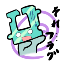 Daily life of bag closure sticker #5049380