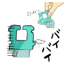 Daily life of bag closure sticker #5049387