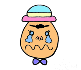 Colorful hat Boy sticker #5049516