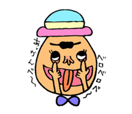 Colorful hat Boy sticker #5049518