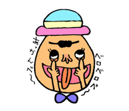 Colorful hat Boy sticker #5049518