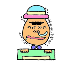 Colorful hat Boy sticker #5049529