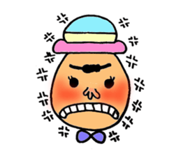 Colorful hat Boy sticker #5049536