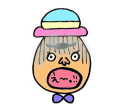 Colorful hat Boy sticker #5049545