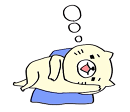 I'm Neko an ordinary cat. sticker #5050253