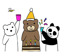 Bear Bear Is Bear Bear sticker #5050357