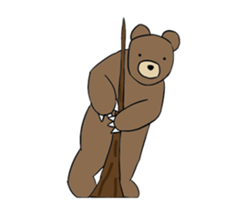 Bear Bear Is Bear Bear sticker #5050359