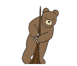 Bear Bear Is Bear Bear sticker #5050359