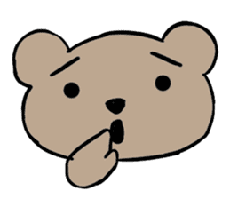 Bear Bear Is Bear Bear sticker #5050363