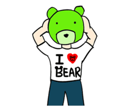 Bear Bear Is Bear Bear sticker #5050389