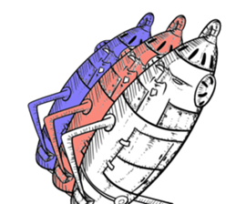 Agent of Robot Part2 sticker #5050555