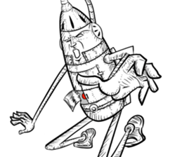 Agent of Robot Part2 sticker #5050576