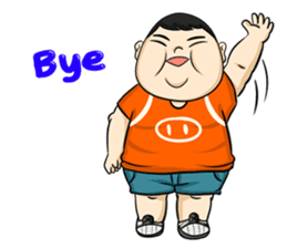 Fat Boy Mr.Moo sticker #5051271