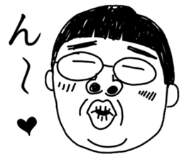 Hand drawn geek Part 2 sticker #5051430