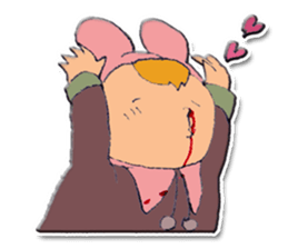 HANAJIusagi SAKURA sticker #5051856