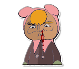 HANAJIusagi SAKURA sticker #5051869