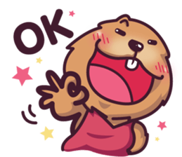 Auan Za The Prairie Dog sticker #5052353