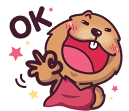 Auan Za The Prairie Dog sticker #5052353