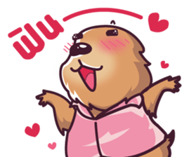 Auan Za The Prairie Dog sticker #5052356