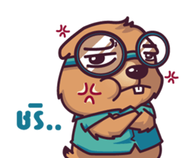 Auan Za The Prairie Dog sticker #5052361